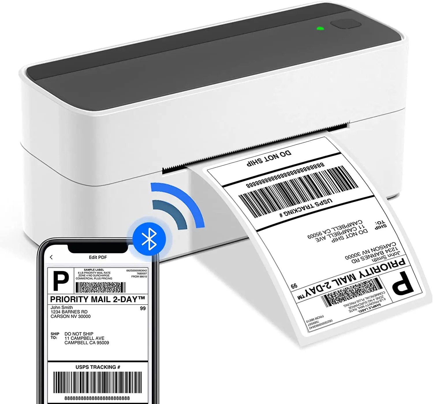 Desktop Thermal Label Printer For 4x6 Package Label Manufacturer